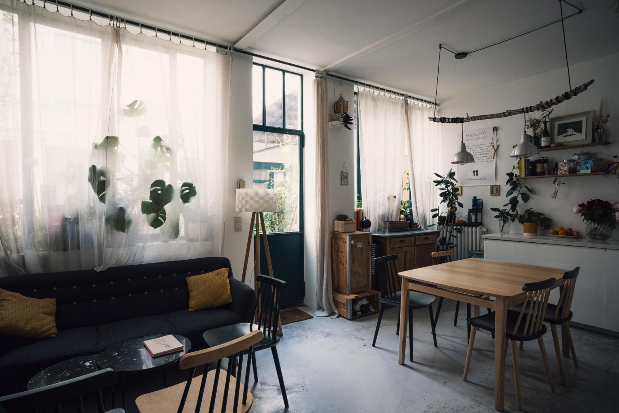 Duplex Sur Cour Arboree Paris Exterior foto